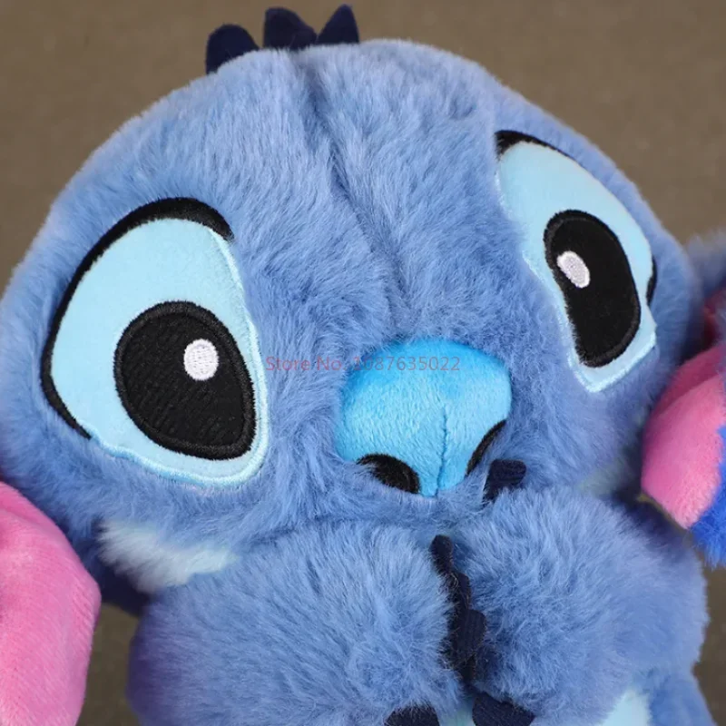 Disney-muñeco de peluche de Lilo & Stitch para bebé, juguete relajante con bolsa de aire y luz, regalo Kawaii para dormir