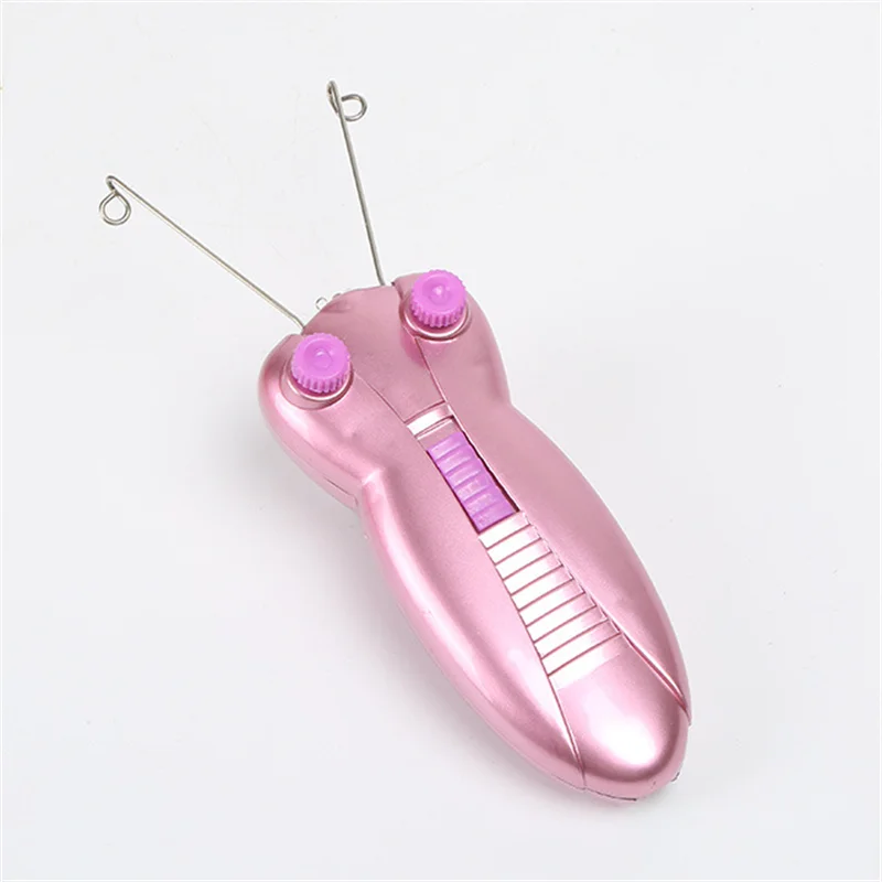 EU Plug Pink Body Facial Hair Removal Defeatherer Electric Hair Remover Women Epilator For Body Leg Arm Cotton Thread Depilator