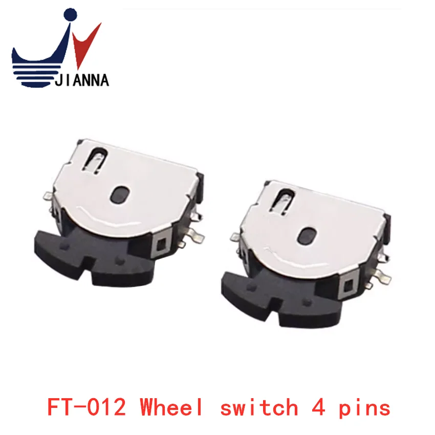 FT-012 Wheel switch 4-pin multi-function wave wheel reset wheel switch left and right shake switch button