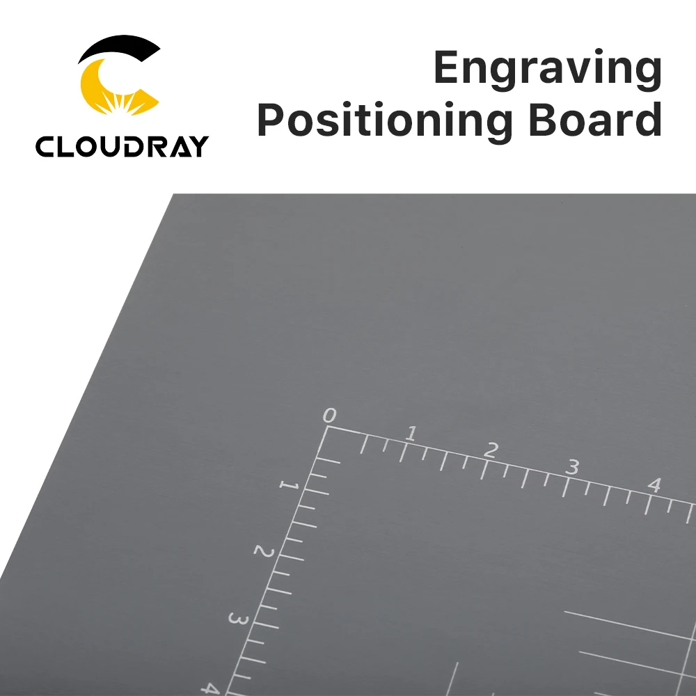 Cloudray Engraving Positioning Board Workstation with Precise Grid Scale Coordinates Provide Accurate  For Engraving or Marking