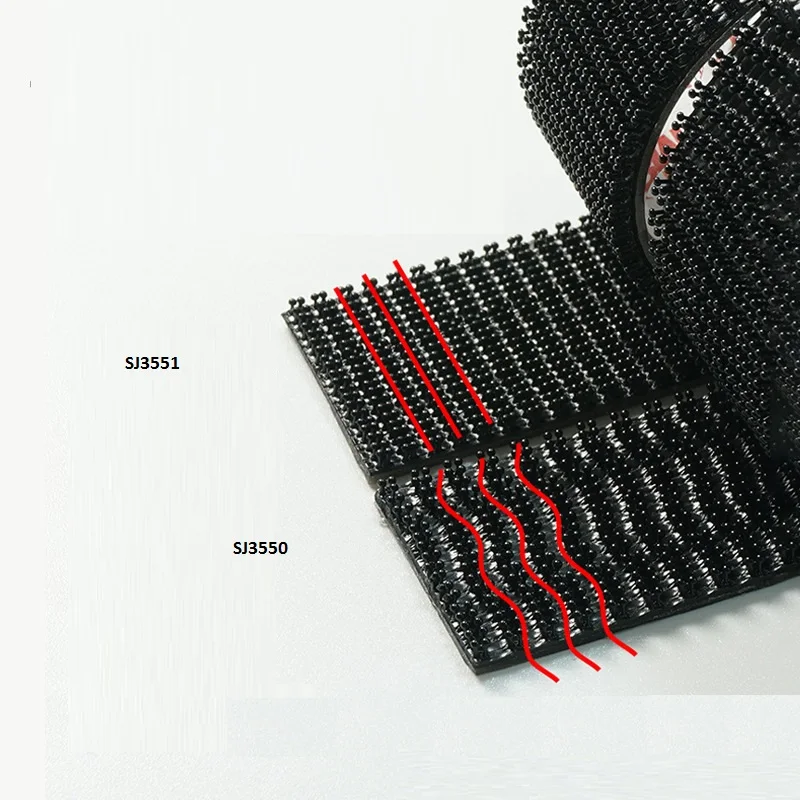 Reclosable Fastener Tape Heavy Duty Self Adhesive Strips Reusable Removable Bonding Tape for Home Office Automotive DIY