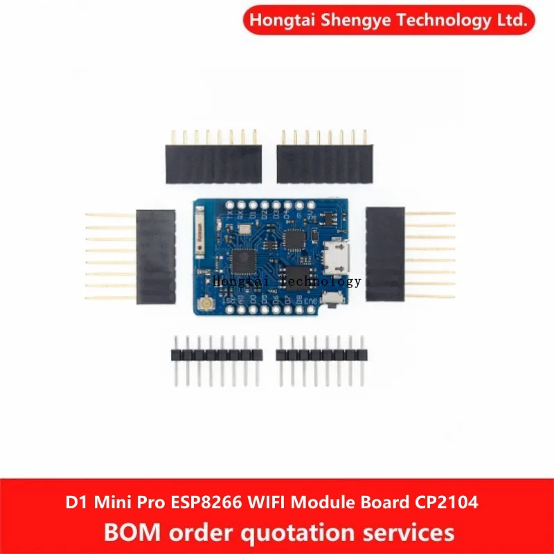 D1 Mini Pro Upgrade ESP8266 Modul WIFI Contor ESP8266 WIFI IoT Papan Pengembangan CP2104