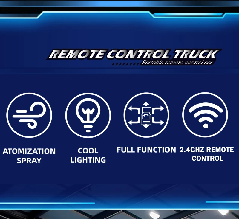 ZWN 1:16/1:18 RC AUTO Simulation Drift Klettern Lkw Led Licht Kleine Fracht Fernbedienung Elektrische Spielzeug Modell für Kinder Geschenke – Detail 2