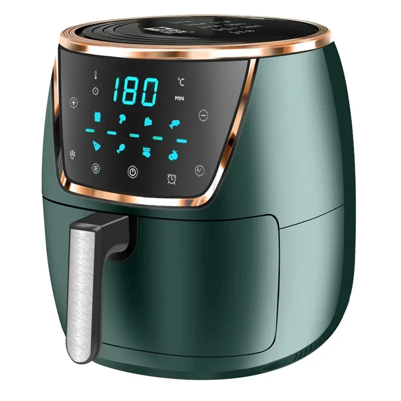 Air fryer home intelligent multi-function large capacity touch type oil-free electric oven integrated electric fryer