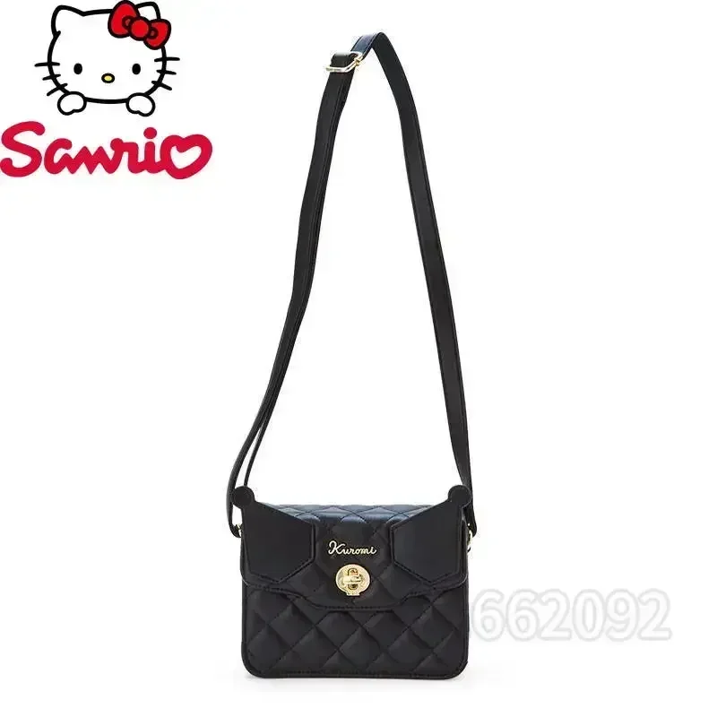 Sanrio Kuromi New Women's Bag Luxury Brand Original Fashion Women's Shoulder Bag Cartoon Women's Wallet Multifunctional Style