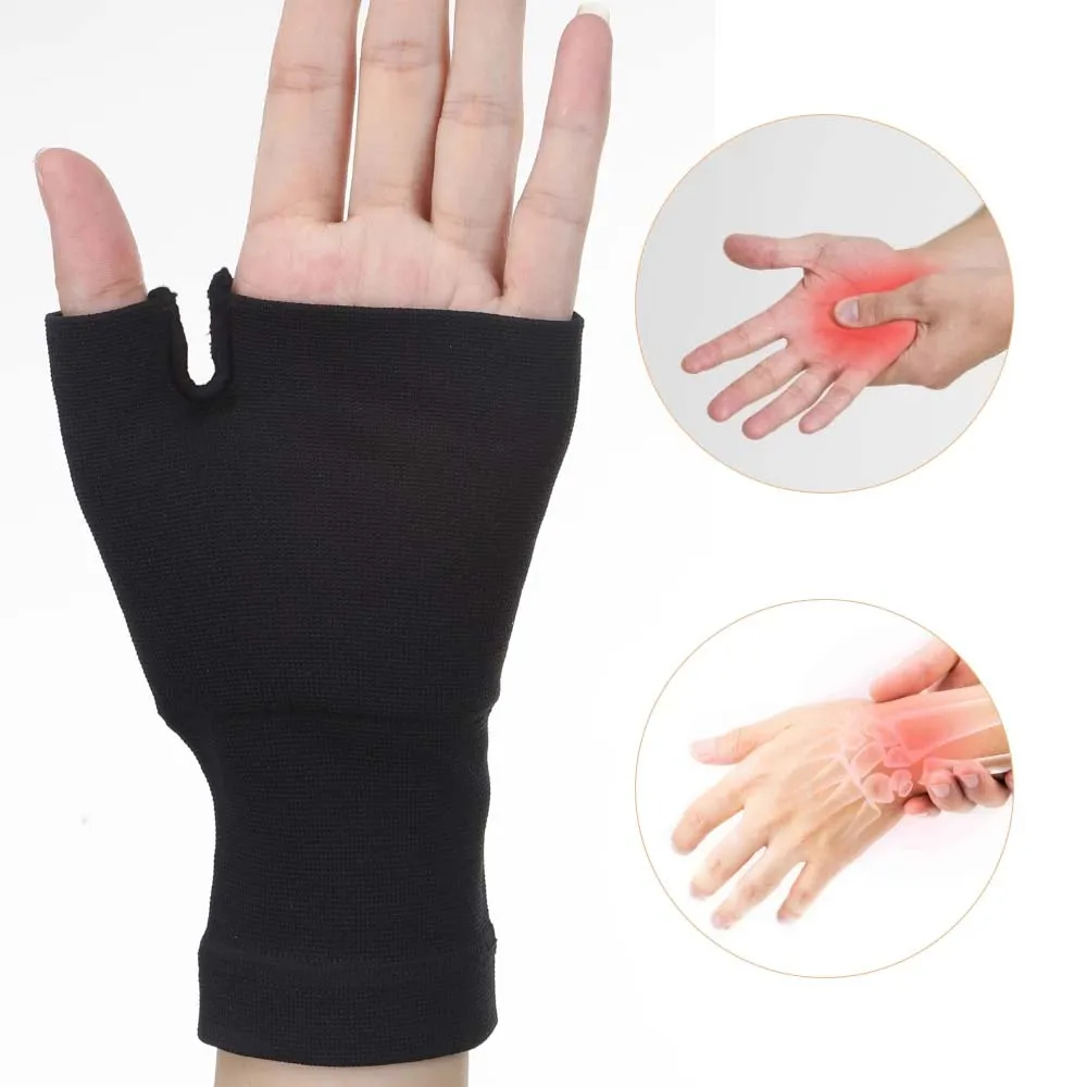 1Pc Golfer Compression Wrist Thumb Band Belt Carpal Tunnel Hands Wrist Support Brace Strap Sleeve Tenosynovitis Arthritis Gloves