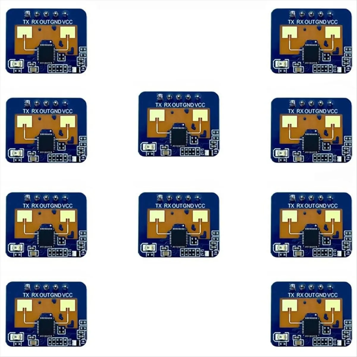 【♮•▲Today-Only!】10pcs 24G MmWave HLK-LD2410C Human Presence Radar Sensor Motion Detection Module