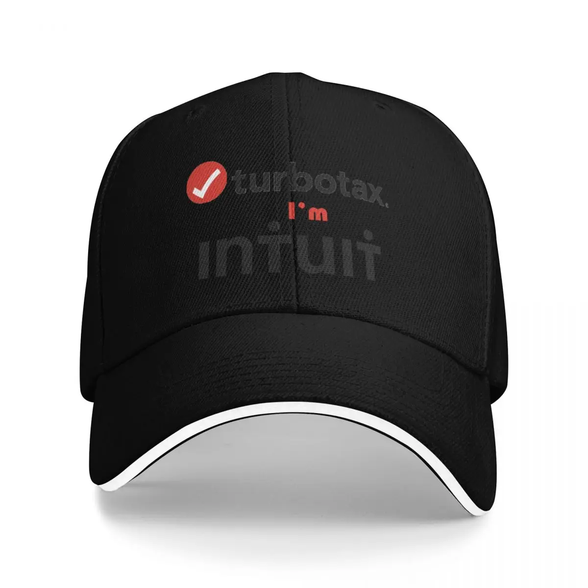 

TurboTax I'm Intuit Baseball Cap Thermal Visor Kids Hat New In The Hat Women Men's