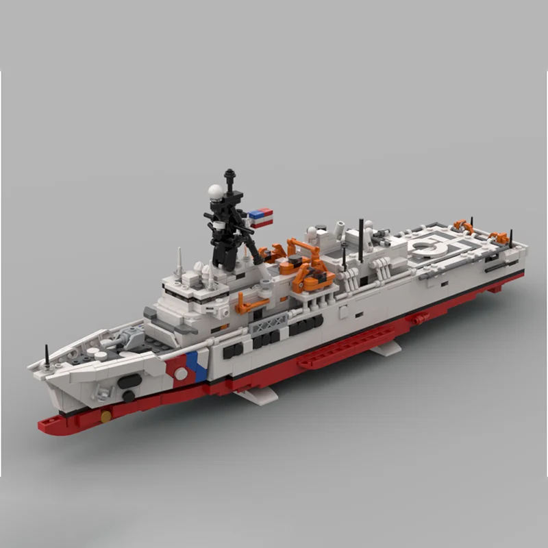 

1081pcs MOC USCGC Argus Creator Model Building Blocks Christmas Gift Architecture Toys Creative Idea Education Brick Kids DIY