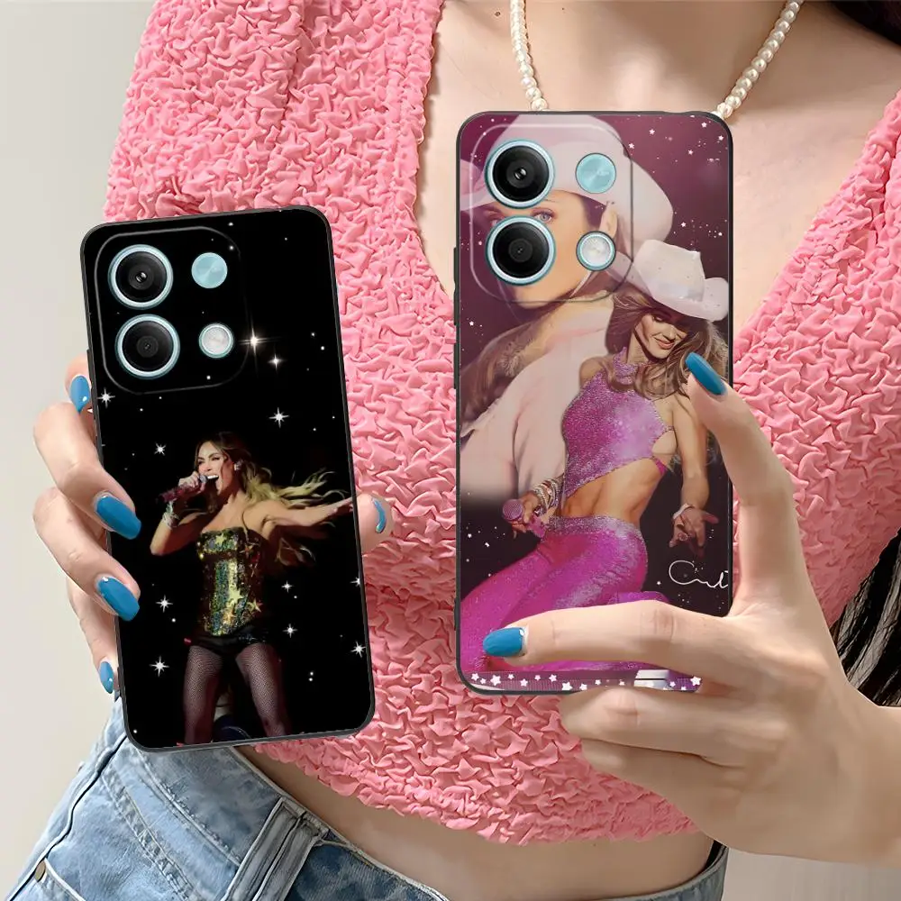 

Чехол для телефона RBD Anahi для Xiaomi Redmi Note 14 13 12 11 10 9 S A Pro Plus Lite 5G, черный, роскошный, красивый, для мобильных телефонов