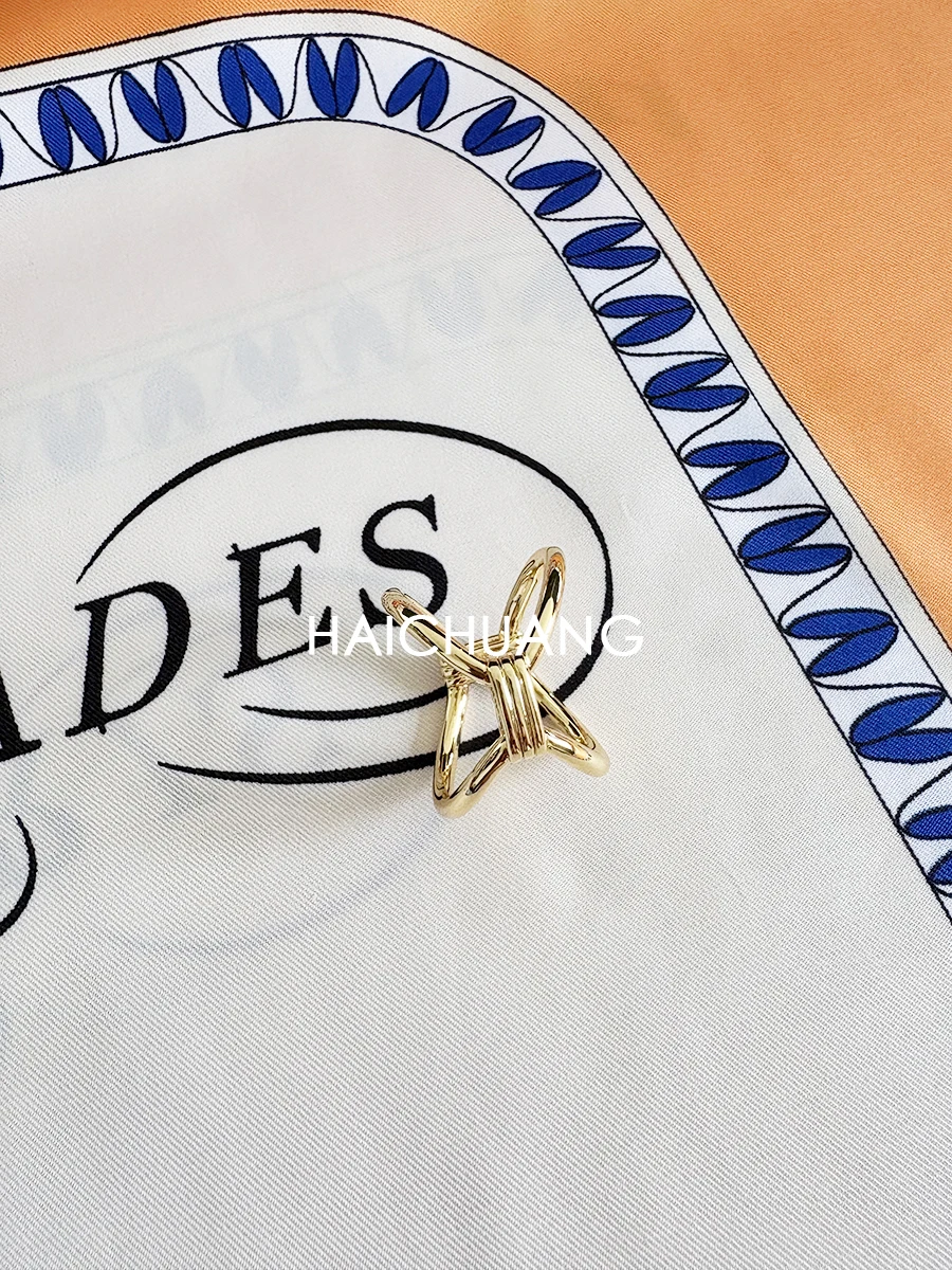 럭셔리 디자이너 스카프 버클 여성 스카프 홀더 스카프 링 스카프 숄 반다나 버튼 액세서리