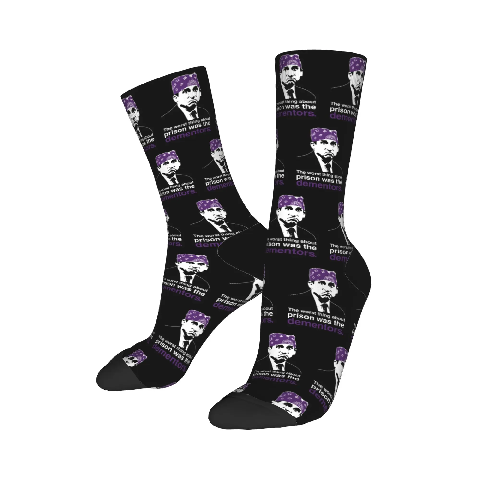 

Мужские носки Prison Mike Stockings Противоскользящие средние мягкие носки Осенние носки для бега в корейском дизайне