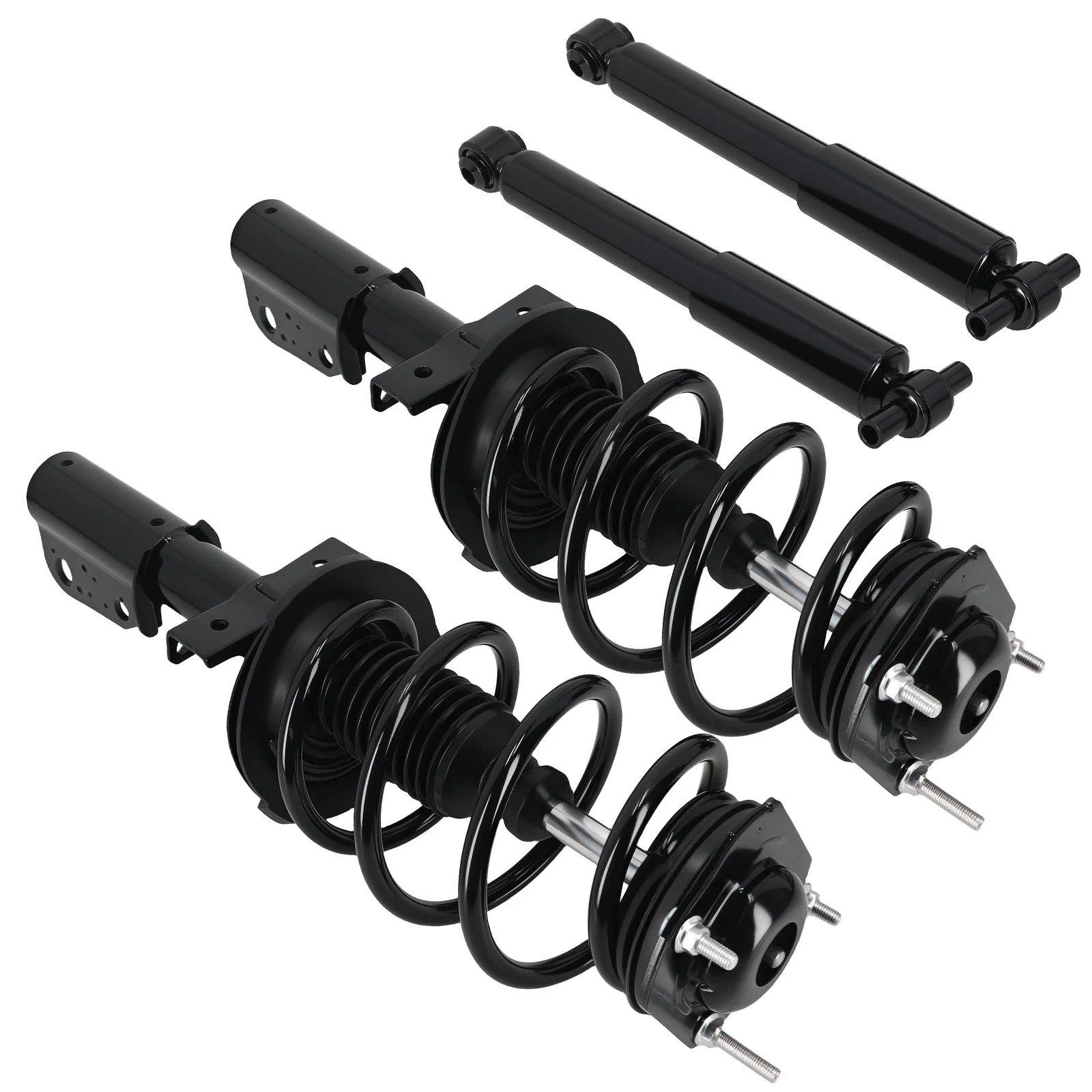 

Set(4) Front+Rear Shock Struts For 13-17 Buick Enclave Chevy Traverse GMC Acadia