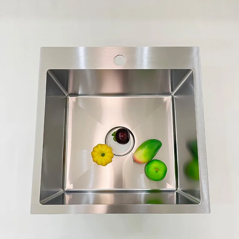 Wholesale restaurant single bowl kitchen sink single bowl basin