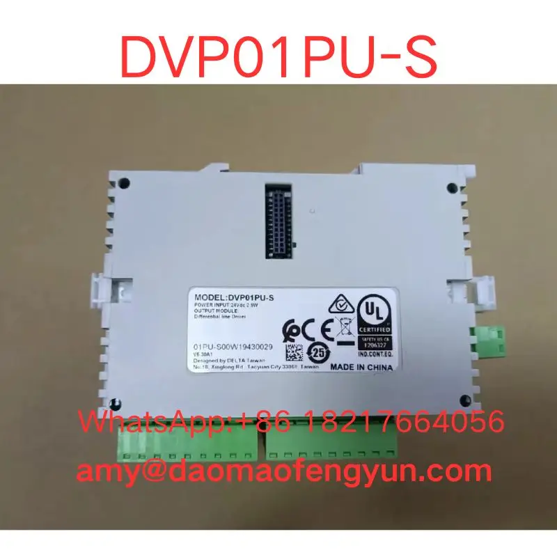 Used DVP01PU-S   module  tested  ok  fast   shipping