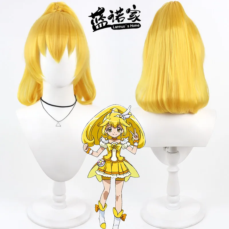 

Anime Yayoi Kise Cosplay Wig Halloween Carnival Party Props Synthetic Hair Heat Resistant Fiber + Wig Cap