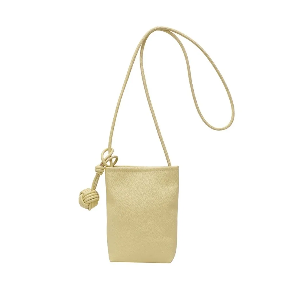 Bolsa crossbody de couro pu para celular, bolsa pequena de couro simples tendência bolsa de ombro macia cor doce mini bolsa de ombro de verão