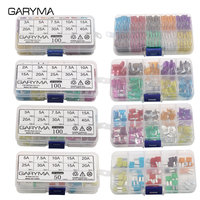 50/100pcs 2A~40A Micro 2/Mini/Small/Medium Size Car Automotive Blade Type Fuse Assortment In Box Truck ATO ATC ATM APM APS Set