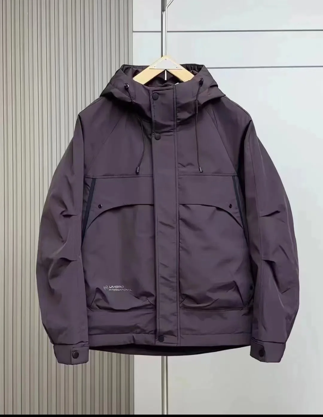 

Мужская куртка-парка с капюшоном, ветрозащитное стеганое утепленное зимнее пальто с подкладкой, свободное повседневное термопальто для холодной погоды