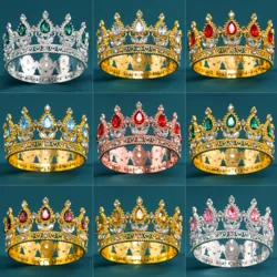 Princess Queen Bridal Small Tiaras and Crowns Prom Birthday Cake Crown Diadem Hair Ornaments Wedding Hair Jewelry Accessories