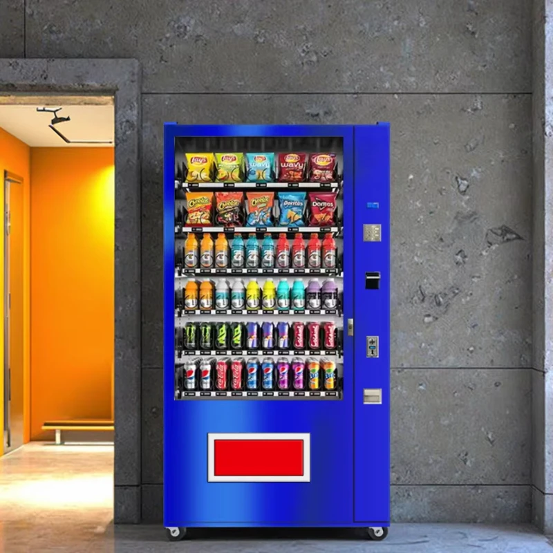 Commercial Beverage Snack Vending Machine Smart Retail Solution Touch Screen Equipment
