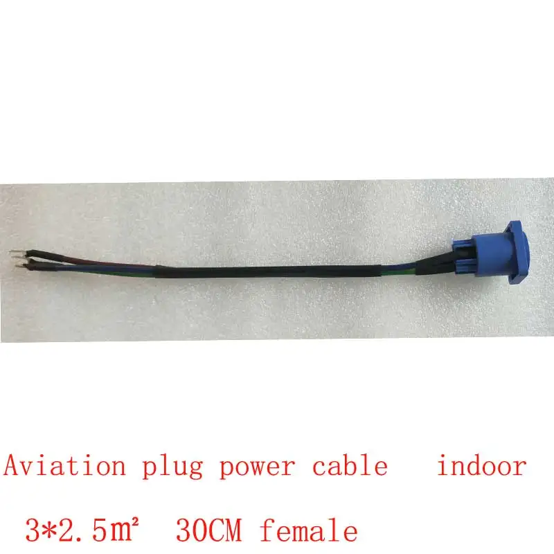 Aviation Plug Power Cable 3X2.5 Square 30CM Female Indoor P2 P2.5 P3 P3.91 P4 P4.81 Full Color Outdoor Rental LED Display