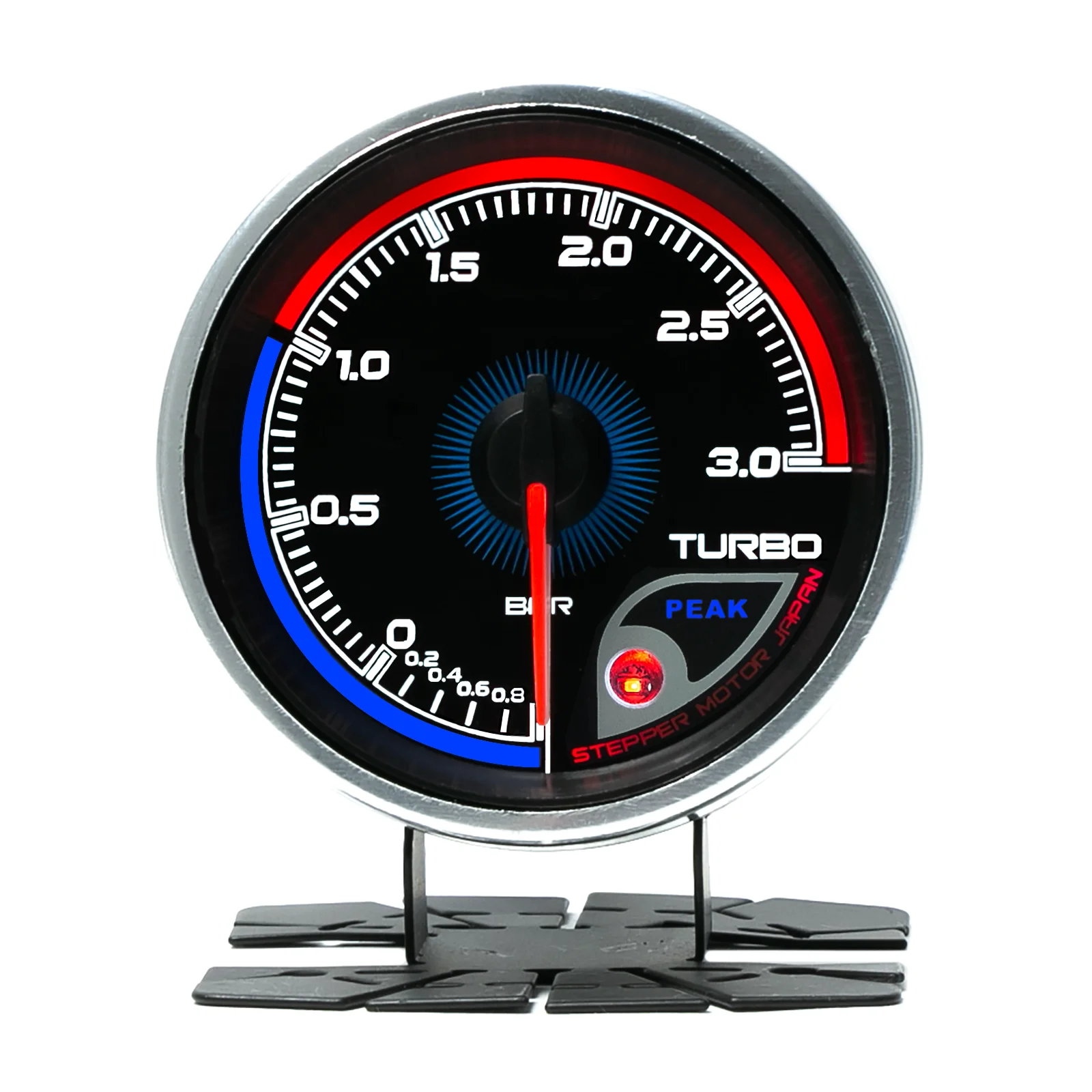Universal Auto 12V 7 Color Racing Car Boost Gauges 60mm Car Turbo Boost Gauge -1-3.0 BAR Dofi GAUGE