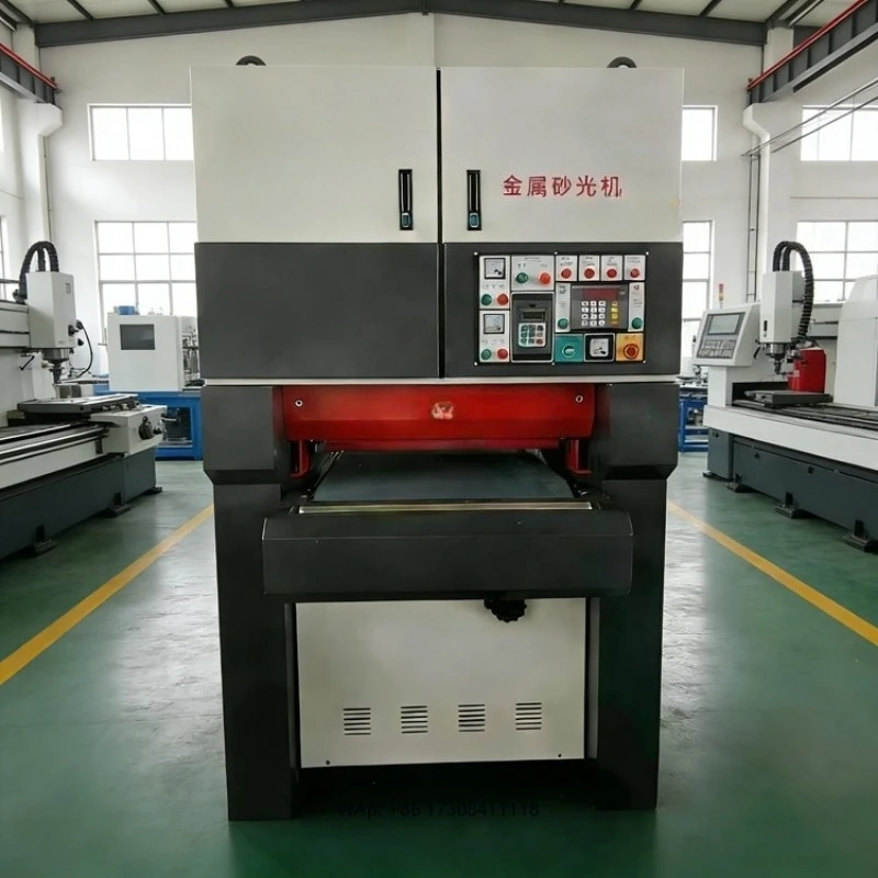 

RR630 High Speed Automatic Dust Free Woodworking Broadband Sander Grinder Metal Sander For Sale