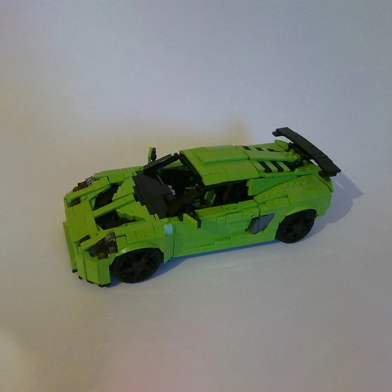 1113 قطعة لوتس Exige MOC عالية الأداء سيارة رياضية التعليم بناء لتقوم بها بنفسك كتل عيد ميلاد اللعب هدية