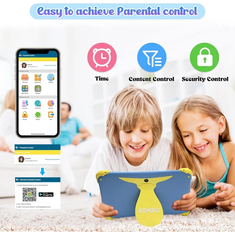 Vendite flash 8 POLLICI 1 GB RAM 16 GB ROM Android 11 Tablet PC per bambini A133 Quad-core 1,3 GHz 1280 x 800 Schermo IPS WIFI Doppia fotocamera