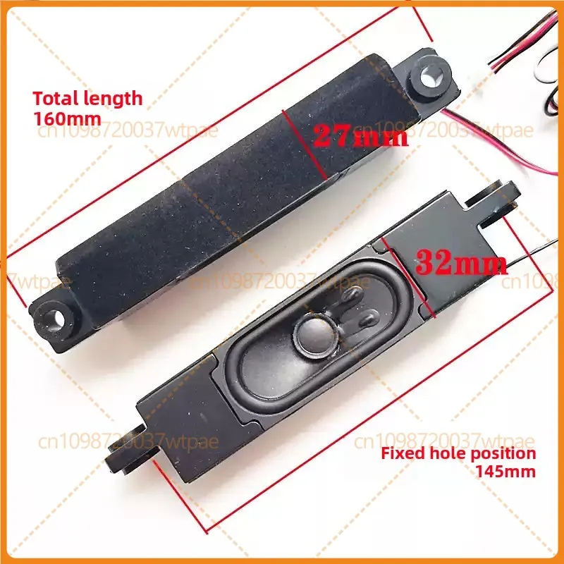 2pcs For Sharp TV Speaker YX30158-Y1 Compatible LCD-45SF470A LCD-45SF475A LCD-45SF478A 45TX4100A