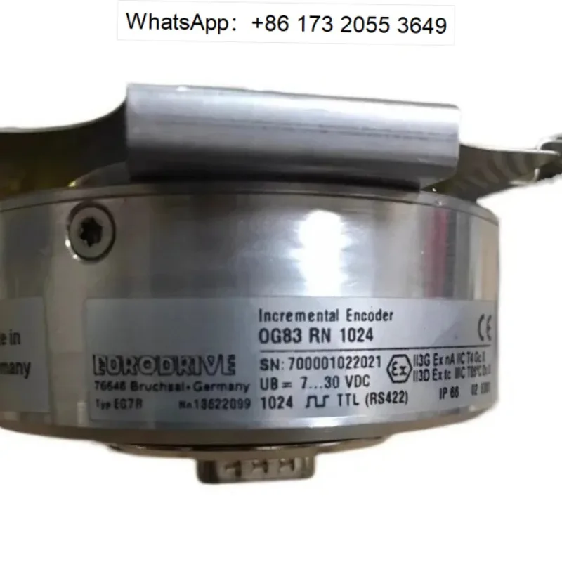 Incremental Encoder OG83 RN 1024 / EG7R, 1024 P/R Position & Speed Sensor for Industrial Motors