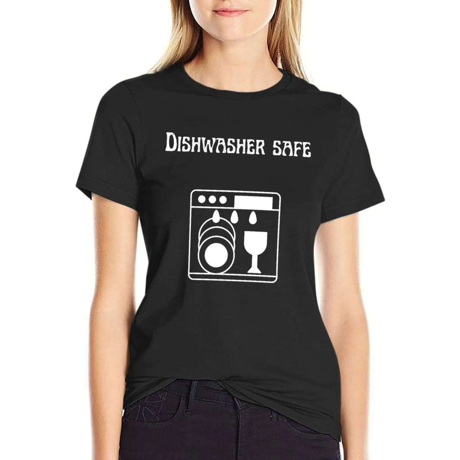 Dishwasher Safe T-Shirt customs tees quick drying Short sleeve tee t-shirt dress for Women graphic