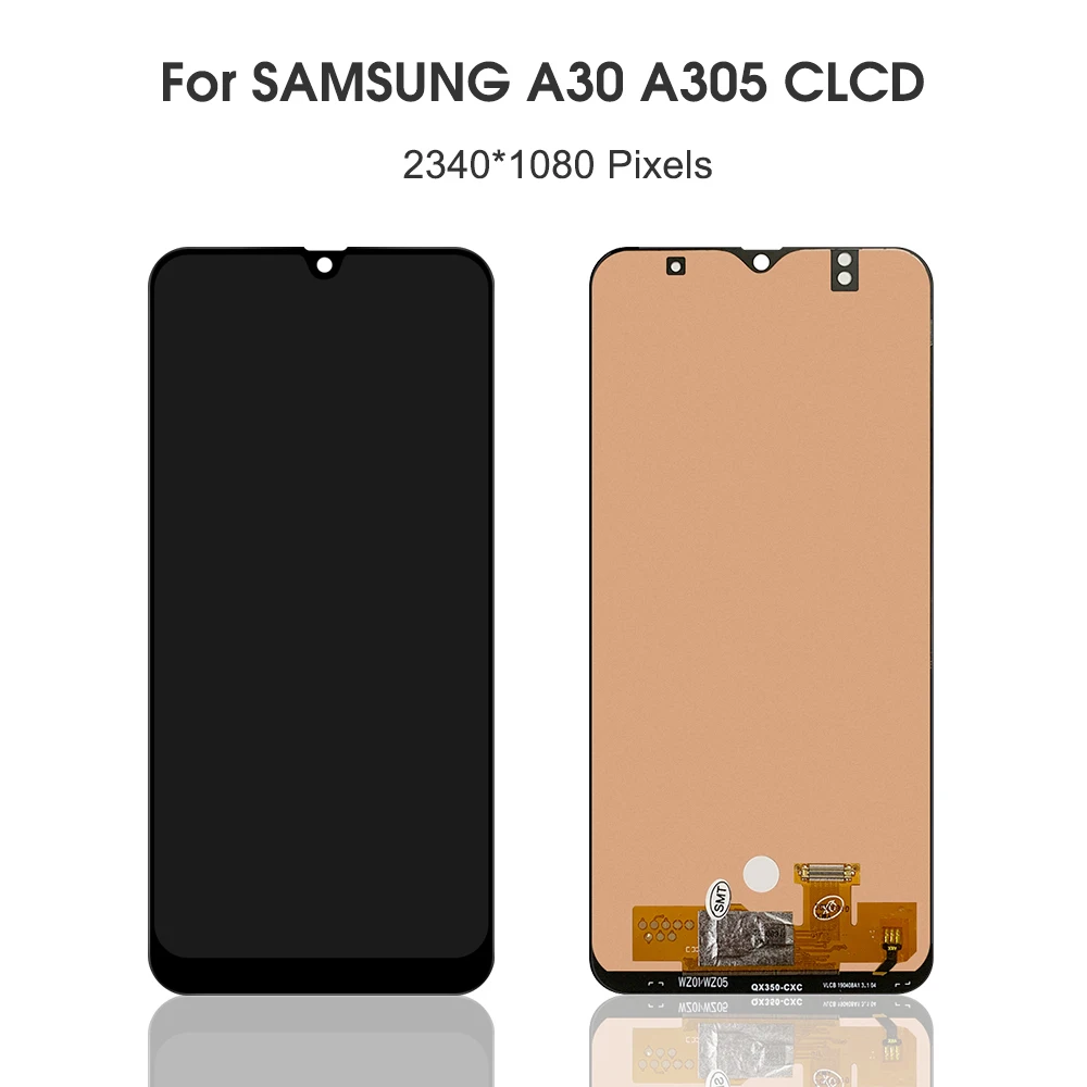 A30 For Samsung Tested A305F A305G A305Y A305 A305N A305GT LCD Display Touch Screen Digitizer Assembly Replacement