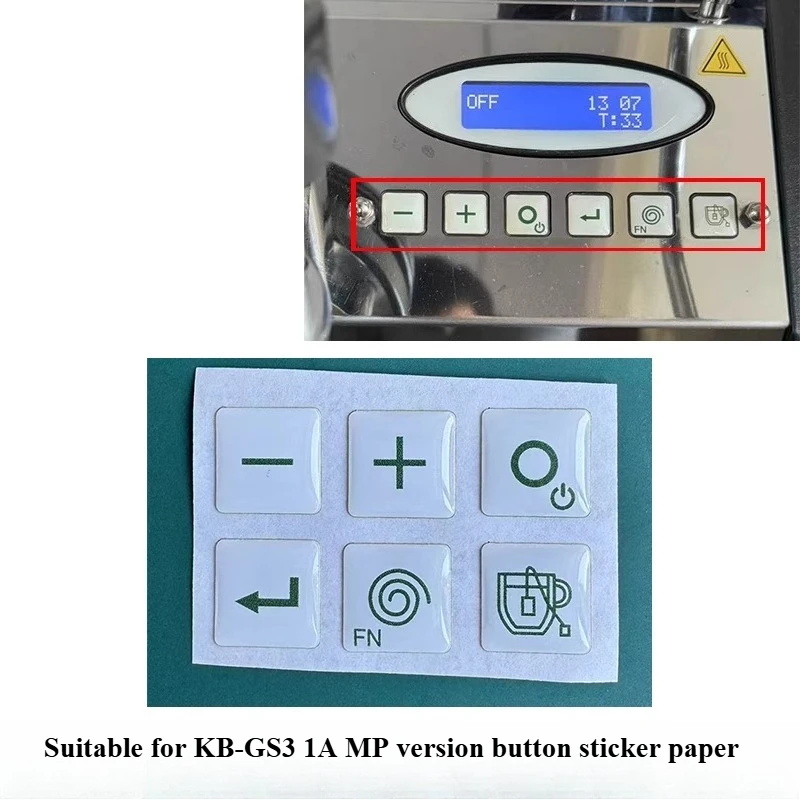 

Подходит для Hot Mom GS3, ручное управление MP, электронное управление, AV, кнопка кофемашины, основная плата управления, кнопка, пленка, наклейка