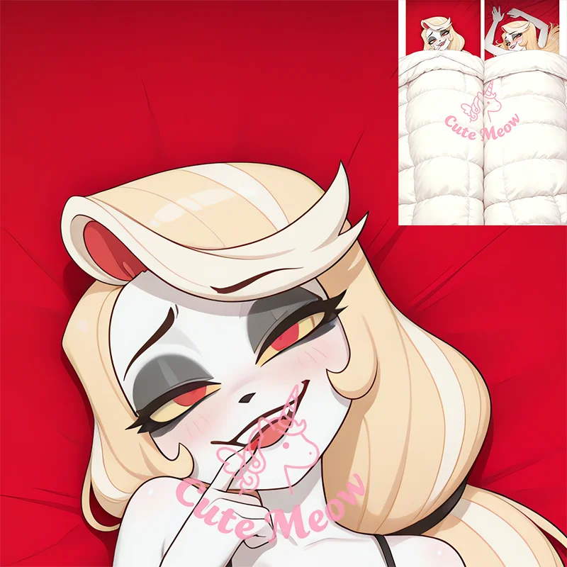 Charlie Morningstar Dakimakura anime DIY girl Double-sided Print Life-size body pillows cover Adult pillowcase