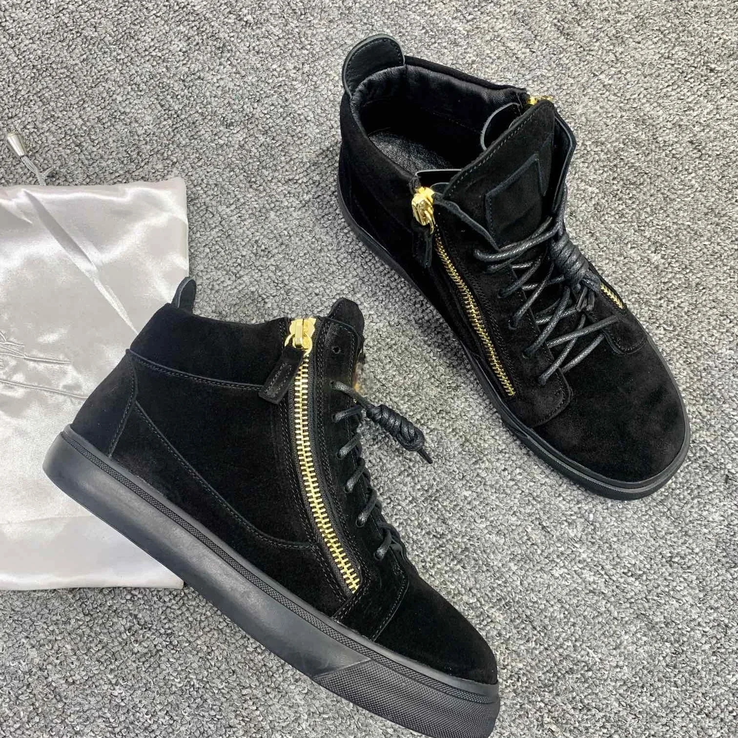 

Top Quality Classic Mens Casual Sneakers Women High-top Real Leather Tennis Luxury Brand Designer Unisex Sports shoes 0283