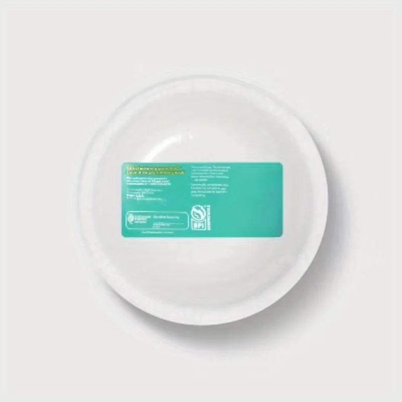 Чаша для белой бумаги — одноразовый дизайн делает очистить бриз.