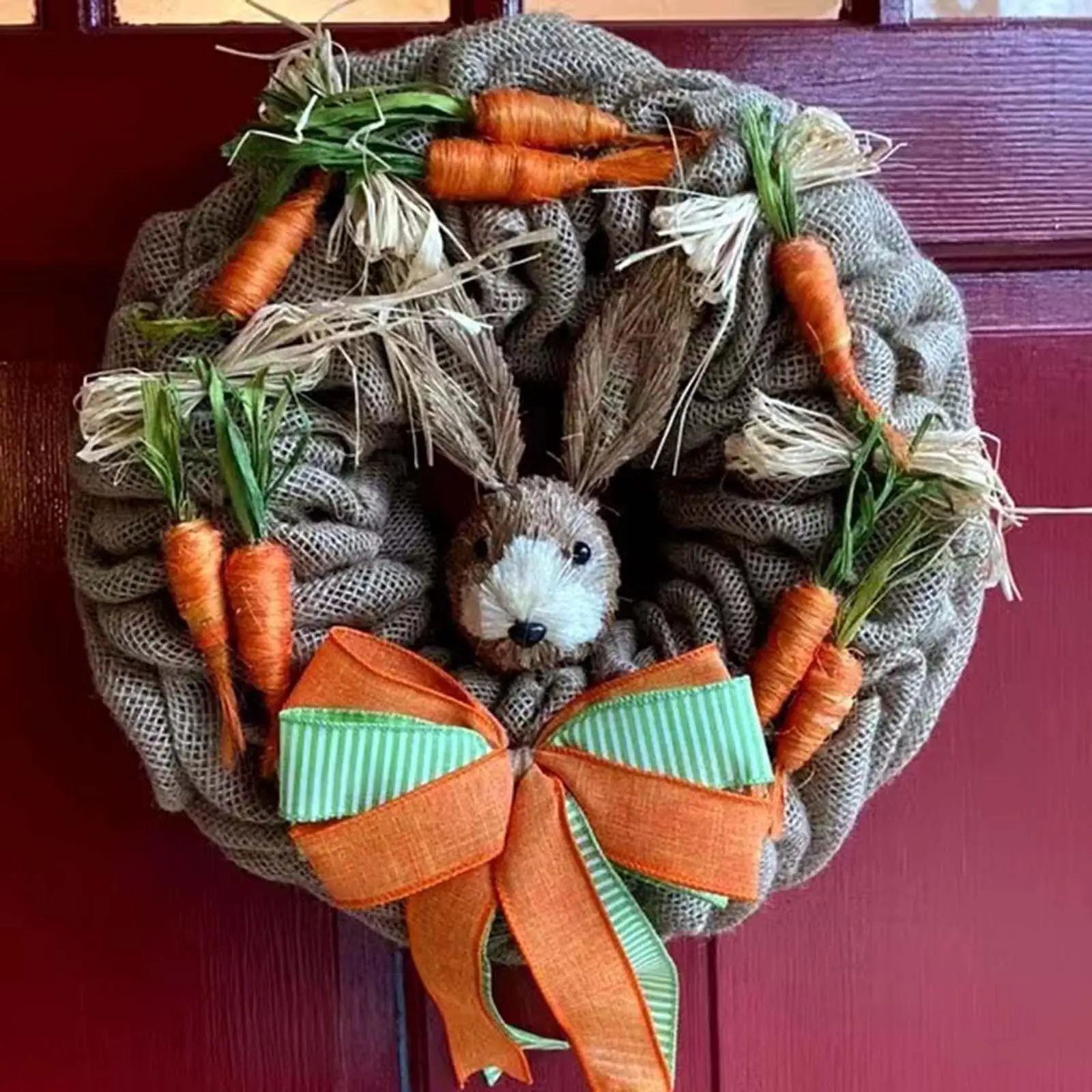 easter-door-wreath-round-spring-summer-wreath-artificial-carrot-ornament-easter-wreath-for-porch-celebration-festival-decoration
