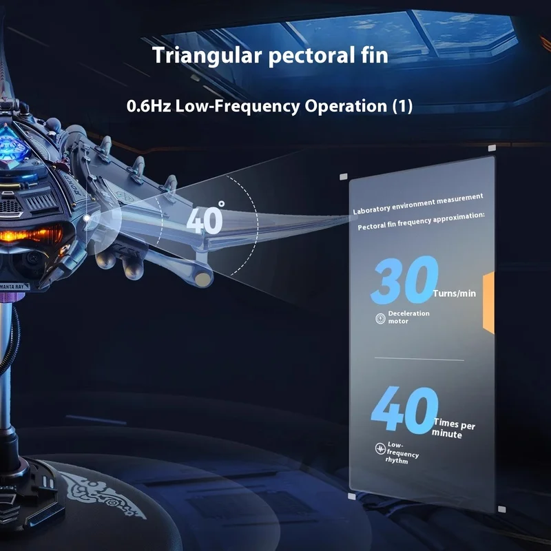 Mechanical Devil Fish Model Toy Metal Assembly Kit 3D Handmade Puzzle For Boys Educational Building Construction Plaything