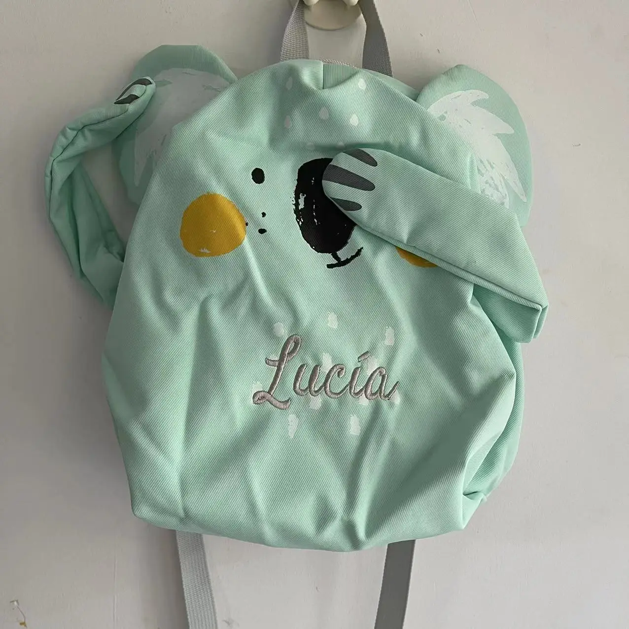 

Cartoon Animal Kindergarten Children's Backpack Customized Name For Boys And Girls Backpack Kindergarten Backpack