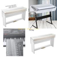 U1JC 61 76 88 Keys Digital Piano keyboard Dust Cover Transparent Frosted Piano Cover