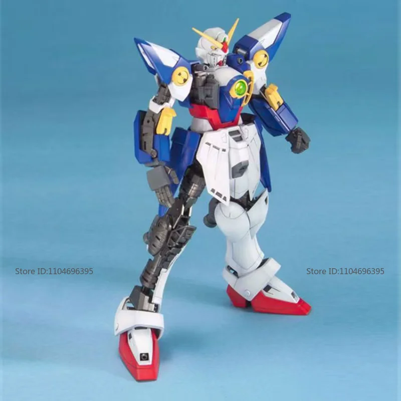 在庫あり新品バンダイ MG 1/100 XXXG-01W ウィングガンダム人気コレクション組み立てメカフィギュアおもちゃホリデー可動人形ギフト
