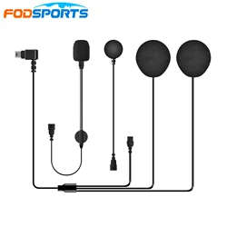 Fodsports-Casque Bluetooth FX30C Pro, casque de moto, accessoires d'interphone, câble d'écouteur pour FX30C Pro