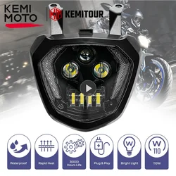 Motorcycle Light For YAMAHA MT07 FZ07 MT-07 MT 07 LED Headlight Lamp DRL 2014 2015 2016 2017 Headlight For MT 07 110W 12V