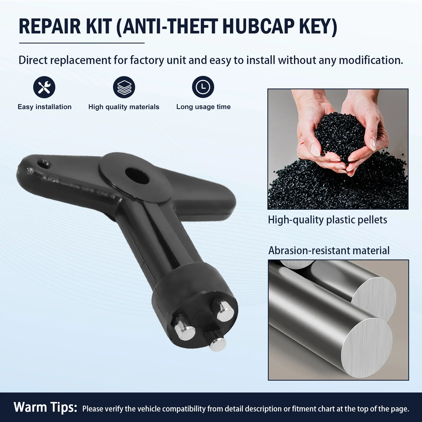 

1610001 7700422600 Wheel Cap Key 90495549 for Renault Megane Clio Laguna Scenic Shock Absorb Mounting Bracket