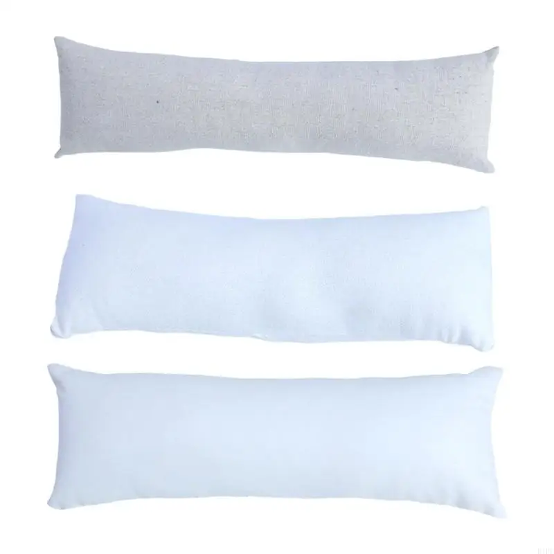 

E1PE 4Pcs Linen Bangle Holder Cushions Long Designs for Jewelry Storage Solution