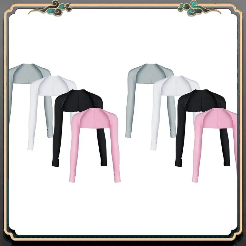 

B11A-8 шт. охлаждающая шаль, рукава, солнцезащитная шаль, шаль для гольфа, анти-УФ-рукава с отверстием для пальцев для езды на велосипеде