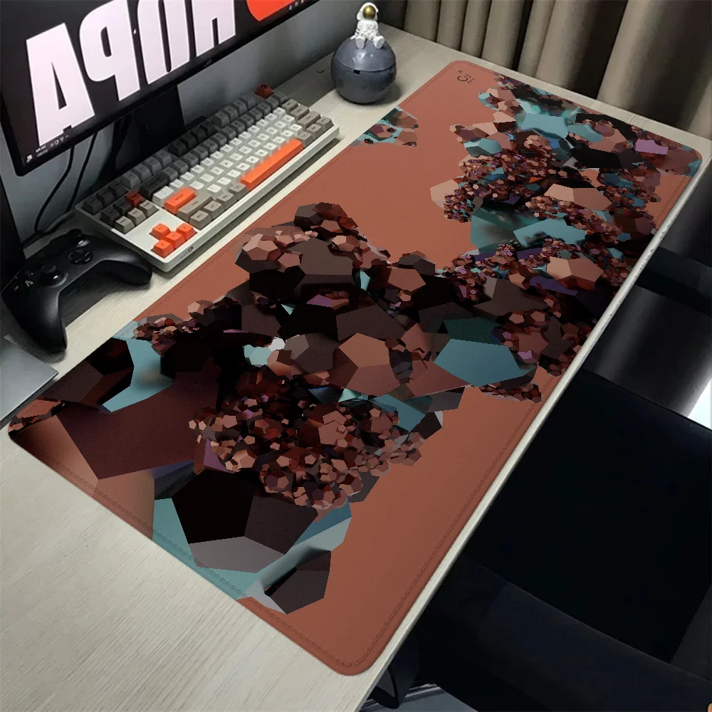 Grande Gaming Mouse Pad Set, PC Gamer Setup, Acessórios de Mesa, Escritório Mousepad, Anime Computer Table Mat, Cobre, XL