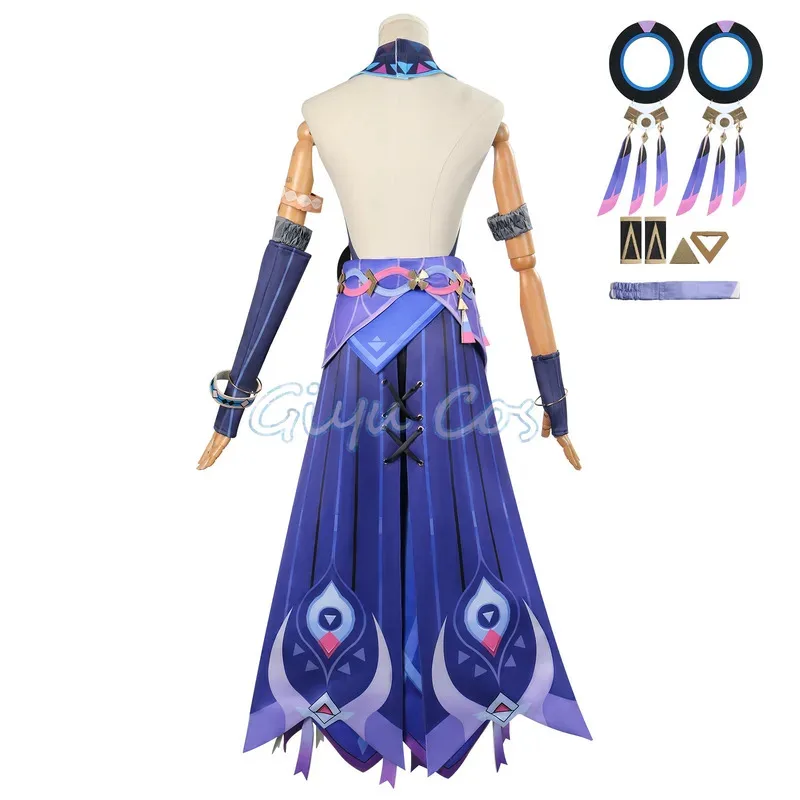 

DY20Genshin Impact Citlali Cosplay Costume Adult Carnival Anime Halloween Party Costumes Masquerade Women Uniform25